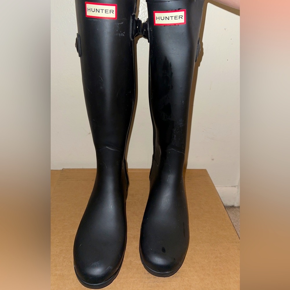 Slim Hunter Boots size 7